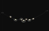 Миниатюра фото подвесной светодный светильник crystal lux bosque sp7 l3000 black/transparent | 220svet.ru